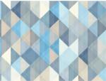  A. S. Création Scandinavian II 36786-3 tapéta kék-krém-szürke geometrikus mintás (42279)