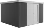Biohort Neo szerszámos ház kétszárnyú ajtó 4D 3.1-es változat sötétszürke-ezüst