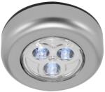 Briloner LED push-light lámpa 6, 8 cm 0, 3 W titán 3 db elemes (2251-034)