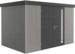 Biohort Neo szerszámos ház kétszárnyú ajtó 2D 2.3-as változat kvarc-sötétszürke
