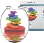 Eisl WC-ülőke Colorful Stones Holzkern leeresztő automatikával (80120)