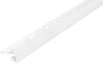 Arcansas negyedkör záróidom PVC fehér 0, 8 cm x 2, 7 cm x 250 cm