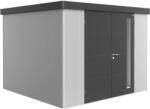Biohort Neo szerszámos ház kétszárnyú ajtó 3C 1.3-as változat ezüst-sötétszürke