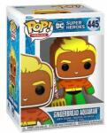 Funko Figurina Funko POP! DC SUPER HEROES F445 - GINGERBREAD AQUAMAN (#445) (F445) Figurina