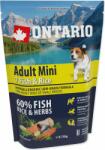 ONTARIO Hrăniți Ontario pentru adulți mini pește și orez 0, 75 kg (214-10573)