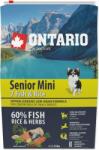 ONTARIO Hrăniți Ontario senior Mini Fish & Rice 2, 25 kg (214-11175)