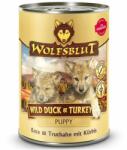 Wolfsblut Konzerv Wolfsblut Wild Kacsa és Pulyka Kölyökkutya 12 x 395 g