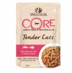 Wellness Core Tender Cuts lazac és tonhal 12 x 85 g