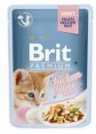 Brit Premium Csirkefilék Kiscica 12 x 85 g