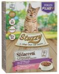 Stuzzy Cat Shreds MULTIPACK Sterilized veal and pork 3 x (12 x 85 g)