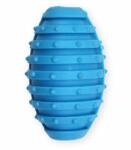 PET NOVA TPR Rugby labda csengővel, kutyák számára - kék, 10 cm