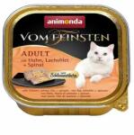 Animonda Vom Feinsten Adult Cat csirke, lazac es spenót 12 x 100 g
