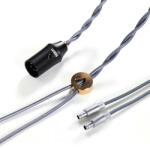 DD HIFI BC150XLR FOCAL LEMO - Szimmetrikus ezüst fejhallgató kábel 4-Pin XLR csatlakozóval - 195cm (DDHIFI-BC150XLR-LEMO-195)