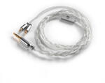 DD HIFI M120A - Univerzális 3, 5mm csatlakozójú ezüstözött réz Litz fülhallgató kábel távvezérlővel és mikrofonnal - 2-Pin (DDHIFI-M120A-2PIN)