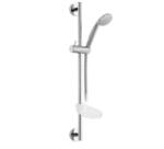MOFÉM Basic zuhanyszett, Basic kézizuhany + Basic zuhanyrúd (550mm), fém gégecső 275-0031-07 (275-0031-07)