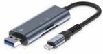  Adapter: Tech- Protect Ultraboost - kártyaolvasó USB / Lightning / SD / MicroSD portokkal