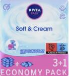 Nivea Baby Soft & Cream Wipes 4 x 63 db