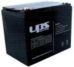 UPS 12V 75Ah zselés, ólom akkumulátor, gondozásmentes, 259x168x208mm, 25kg (116596)