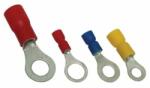Tracon SSZ10 Szigetelt szemes saru 6mm2 M10 sárga 50db/csomag