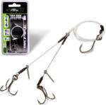 QUANTUM #4 quantum mr. pike ghost előkék twin hook-release-rig fehér 50cm 1darab (4723005)