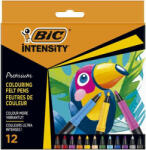 BIC Tűfilc készlet, 0, 4 mm, BIC "Intensity", 12 különböző szín (977891)
