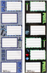 Starpak Minecraft mintás füzetcímke 6 db/ív, Starpak, többféle (STK-536026) - officetrade