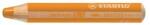 STABILO Színes ceruza STABILO Woody 3in1 hengeres vastag narancssárga (880/220)