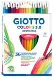 GIOTTO Színes ceruza GIOTTO Colors 3.0 aquarell háromszögletű 36 db/készlet (2773 00)