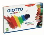 GIOTTO Olajpasztell kréta GIOTTO Olio Maxi 11mm 48db/ készlet (293200) - decool
