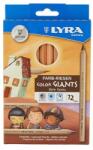 LYRA Színes ceruza LYRA Color giant bőrtónusú 12 db/készlet (3931124)
