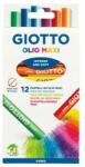 GIOTTO Olajpasztell kréta GIOTTO Olio Maxi 11mm akasztható 12db/ készlet (293400)