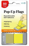 Hopax Pop-Up Index plastic 45x25mm 50 file (26010)