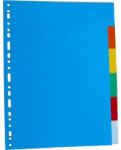 Optima Separatoare carton A4 set 5 culori 180g/mp (OP-405 OD K)