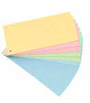Office Separatoare carton biblioraft 100x240mm mix, set 100