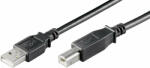 MicroConnect Cablu pentru imprimanta USB 2.0 A (Tata) - B (Tata), 0.5m (USBAB05B)