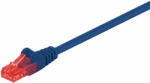 MicroConnect U/UTP CAT6 0.5M Blue PVC, Unshielded Network Cable (B-UTP6005B)