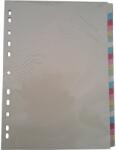 Optima Separatoare carton A4 24 culori/set (OP-424 OD K)