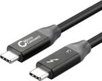 MicroConnect Cablu Thunderbolt 3 USB-C 20Gbps dual 4K60Hz 2m (TB3020)