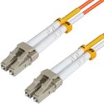 MicroConnect LC/UPC-LC/UPC 10m OM2, MM Duplex LSZH OD: 2mm, 0.3dB (FIB442010-2)