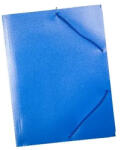 Office Max Mapa plic A4 plastic albastra cu elastic la colturi (2811_A)