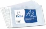 Office Set 25 buc mape plastic (file protectie) A3 transparente (NK4836L)