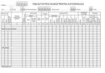Office Set 100 fisa zilnica activitate autovehicule A4 carton 230g FAZ (16912)