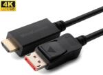 MicroConnect Cablu convertor DP 1.4 la HDMI 2.0 4K 1.5m (MC-DP-HDMI-1504K)
