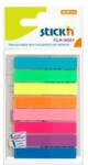 Hopax Stick index plastic transparent color 45 x 8 mm, 8 x 20 file (HO-21401)
