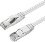 MicroConnect Patch cord CAT6A S/FTP 0.5m alb LSZH (MC-SFTP6A005W)