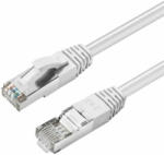 MicroConnect CAT6A S/FTP 1m White LSZH, Shielded Network Cable, LSZH (MC-SFTP6A01W)