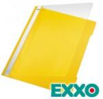 Exxo Dosar plastic (PP) GALBEN cu sina si perforatii indosariere (NK48288030B)