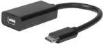 MicroConnect Adaptor USB-C la MiniDP 0.2m 4K30 (USB3.1CMDPB)