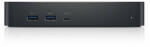 Dell Universal Dock D6000S, Video Ports: 2 x DP 1.2, 1 x HDMI 2.0, Number of Displays (452-BDTD)