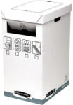 Fellowes Cos reciclare selectiva carton 90L cu capac (0193201)